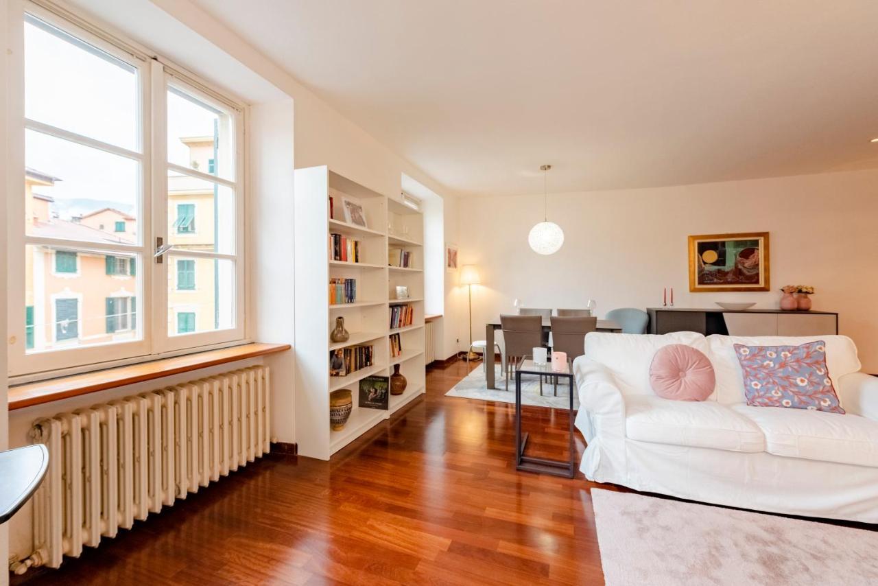 Cavour 9 Apartment 2B 2B 100Mq With Private Garage, In Center Of Rapallo, Wifi, Air Conditioned Esterno foto