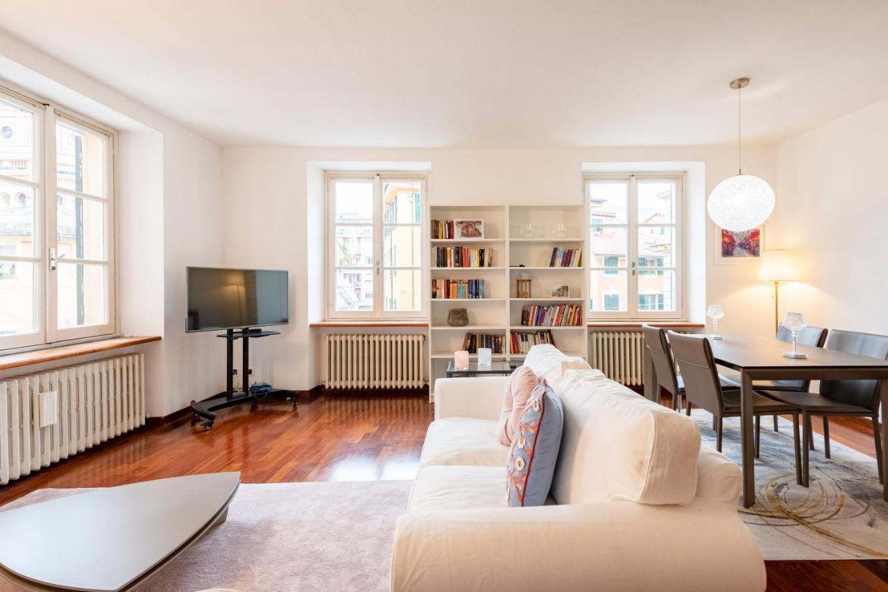 Cavour 9 Apartment 2B 2B 100Mq With Private Garage, In Center Of Rapallo, Wifi, Air Conditioned Esterno foto